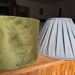 2 lampshades