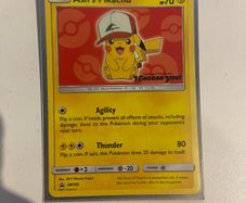 Pikachu Promo Card "I Choose You!" SM109