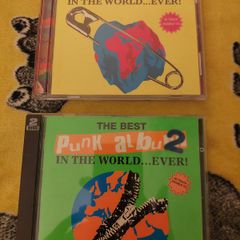 The Best Punk Album in the World ... Ever!  1 & 2.   Two double CD 1995 & 1996 - RARE plus two FREE Anarchy in the UK  punk CDs