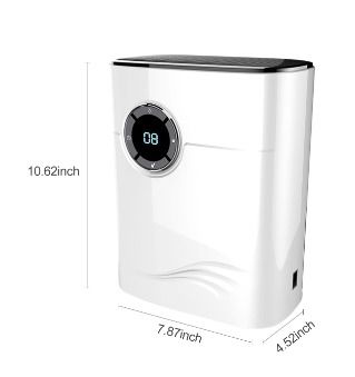 BRAND NEW 1.2L Electric Air Dehumidifier Moisture Absorber Air Purifier Low Noise Air Dryer