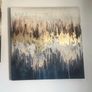 Wall art  navy modern canvas Image 2