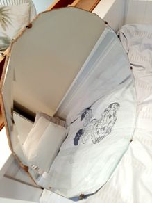 Vintage round mirror