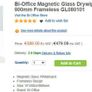 Glass magnetic drywipe board-new Image 2