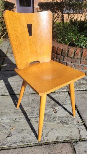 Brutalist mid century chairs