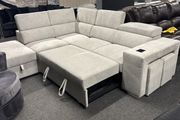 New Grey Corner Sofa Beds