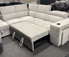 New Grey Corner Sofa Beds