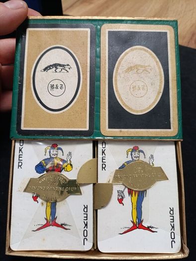 The old cards were produced in Ireland by Ormond Printing Co