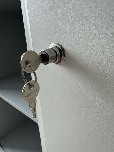 cabinet with lock