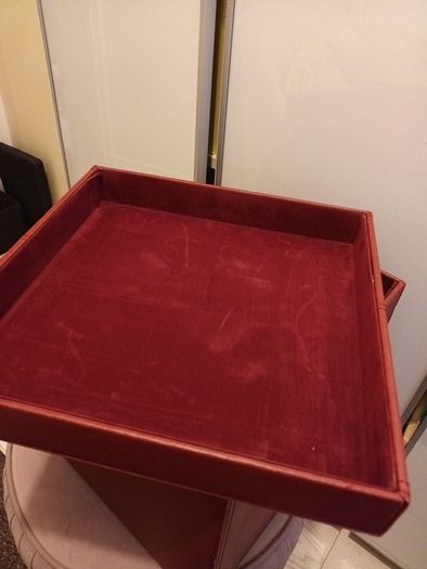 Red storage box