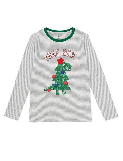 M&S dinosaur t-shirt, size 3-4y