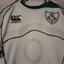 Ireland Jersey.  Official Canterbury Ireland Rugby Mens Alternate Jersey From Grand Slam Winning Season 2009.Authentic Original From The Time. Not A Modern Day Remake. Image 3