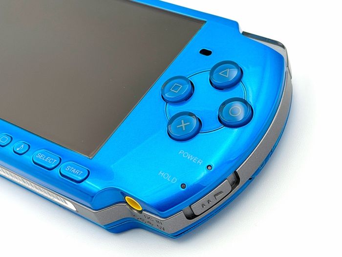 Sony PSP Console in Vibrant Blue - Boxed and Minty