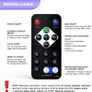 Disco Lights, Gvoo Sound Activated DJ Party Lights Rotating Ball Lights 5W 7 Modes RGB LED Stage Lights with Remote Control for Home Holidays Dance Parties Birthday and Christmas Image 3