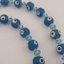 Vintage Venetian Style Evil Eye Glass Beaded Necklace Image 6