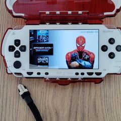 PSP 1004 White Modded 2 Original Batteries 64gb original charger