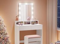 main image for ad Dressing table with mirror and bulbs LED