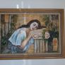 Framed Oil on canvas Image 2