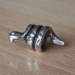 Silver snake charm