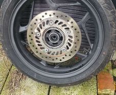 honda pcx 125cc front wheel