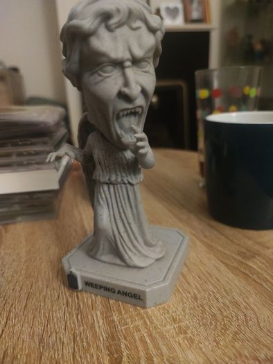 Dr Who Weeping Angel Wacky Wobbler Bbc Vinyl Figure Funko