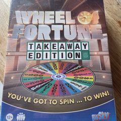 Wheel of Fortune game (takeaway edition)