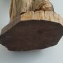 FIGURE - Vintage - Carved Oak Image 6