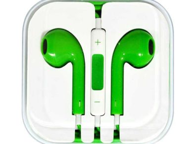 New 3.5mm Jack 1m Earphones Headset Remote Mic Volume for iPhone #1323
