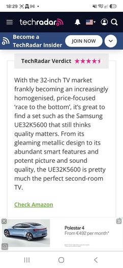Samsung tv