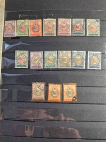 persian stamps album