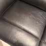 2 seat leather sofa Image 3