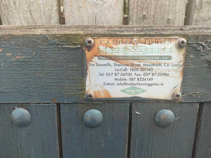 wooden gates
