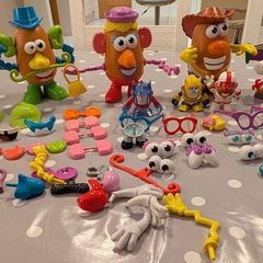 Large selection of Mr Potato Heads