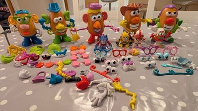 Large selection of Mr Potato Heads