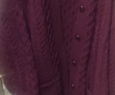 bnwt pure wool Aran cardigan