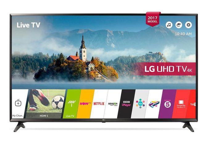 LG 43UJ630V - Parts only, LCD screen broken