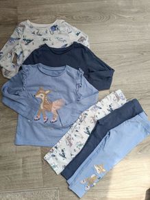 Girl Shirts&Leggings 18-24m