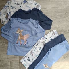 Girl Shirts&Leggings 18-24m