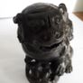 Antique Chinese Bronze Foo Dog Lion - Imperial Guardian Lion Image 5