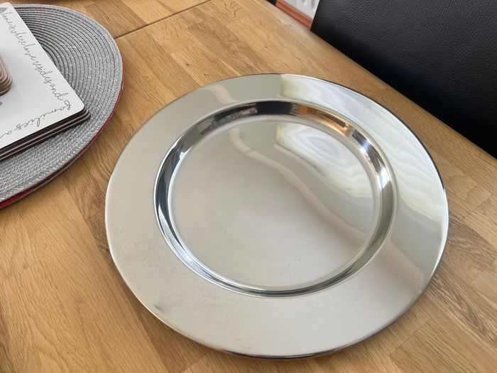 Stainless Steel Serving plates