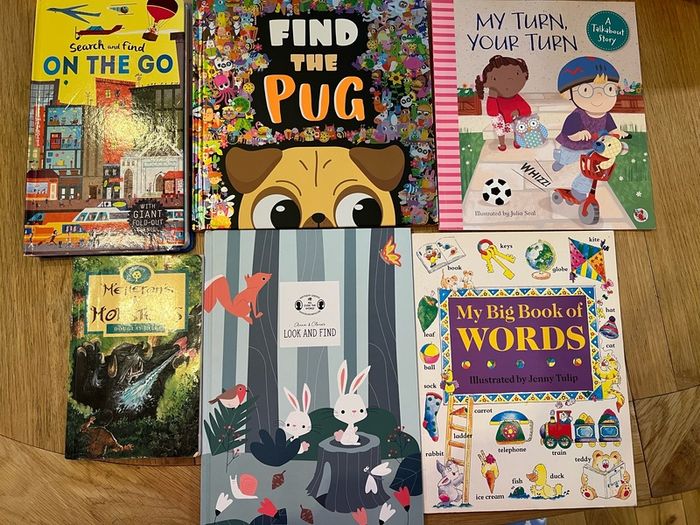 6 books