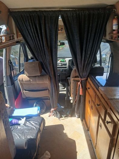 Vintage Ford Transit Camper Van 1992
