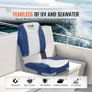 Boat Seat Low Back Fold-Down Fishing Boat Chair with Sponge Padding 2 Pack Image 3