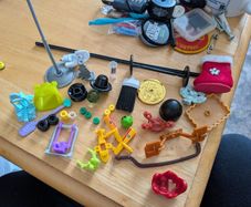 random bits of toys