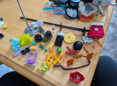 random bits of toys