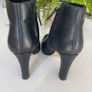 Aldo black leather ankle boots medium heel Image 2