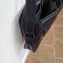 David William Black Leather Computer Bag Image 7