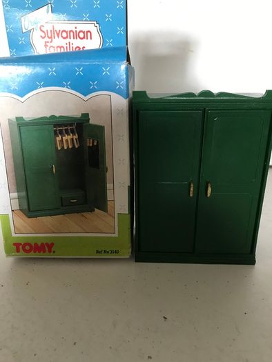 Vintage Sylvanian Families Wardrobe & Armoire
