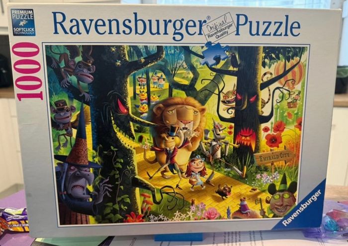ravensburger 1000 pieces jigsaw puzzle - The Wizard of Oz