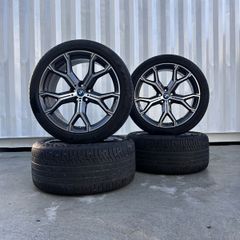 Genuine BMW Style 741M X5 G05 X6 G06 21" Alloy Wheels
