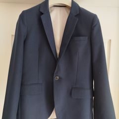 Navy Communion Jacket & Tie